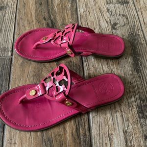 Tory Burch Miller sandals (magenta)